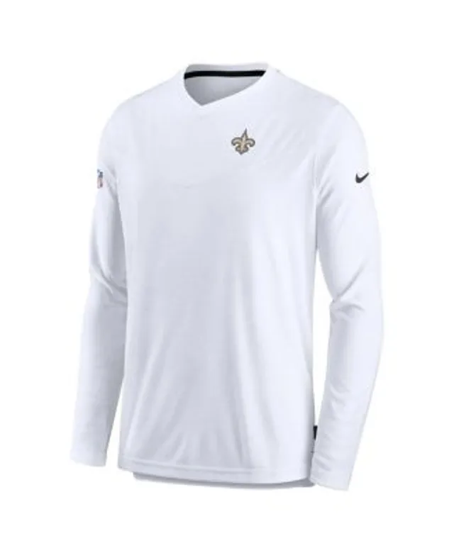 Las Vegas Raiders Nike Dri-Fit Cotton Long Sleeve Raglan T-Shirt - Mens