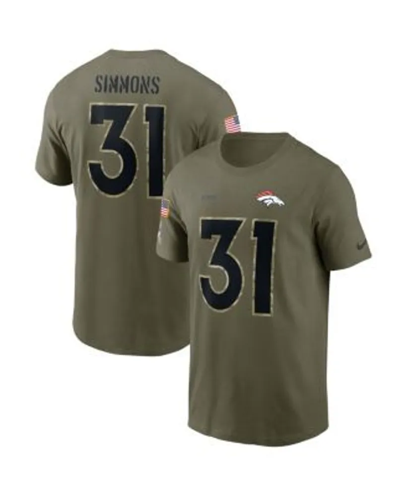 Justin Simmons Denver Broncos Jersey - White Nike Game