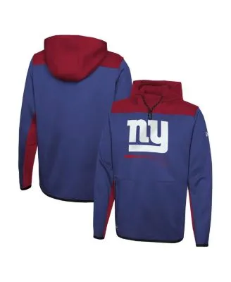 Men's New Era Royal New York Giants Team Tie-Dye Pullover Hoodie