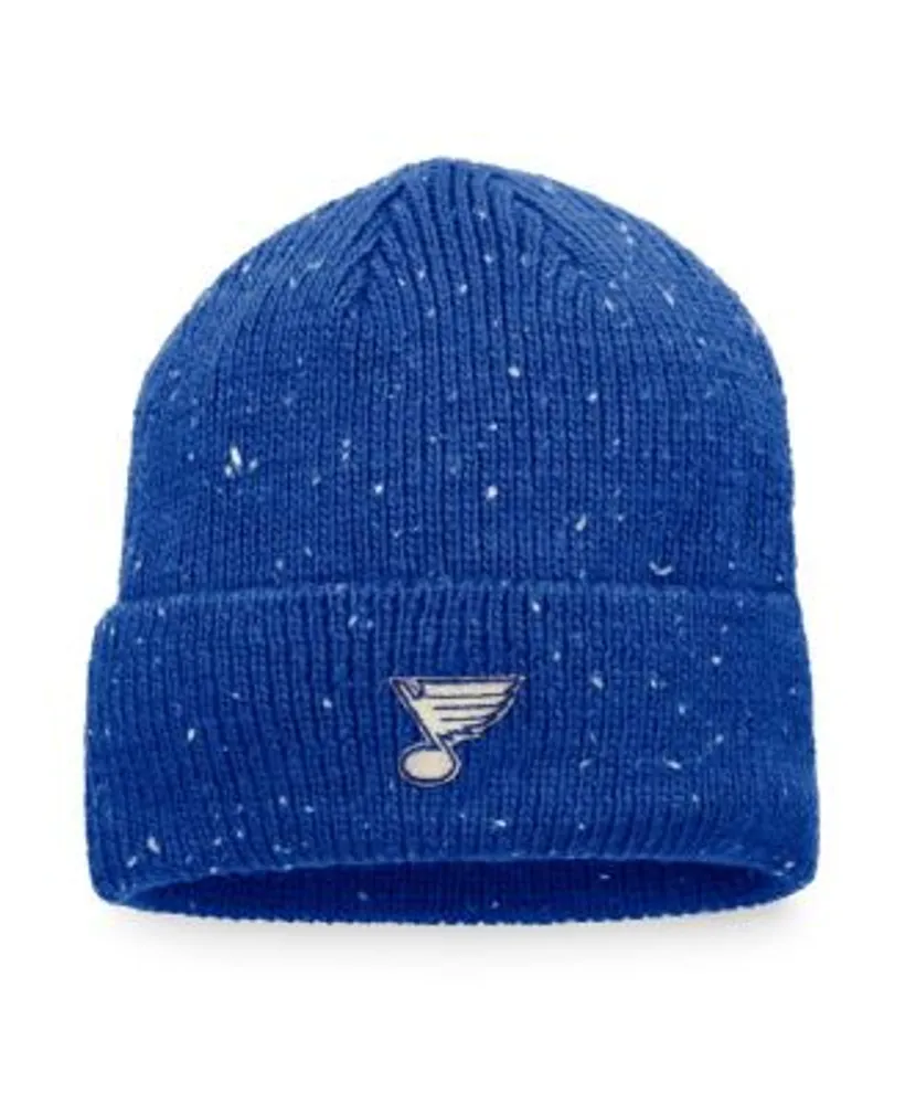 Fanatics Men's Branded Blue St. Louis Blues Authentic Pro Rink Pinnacle  Cuffed Knit Hat