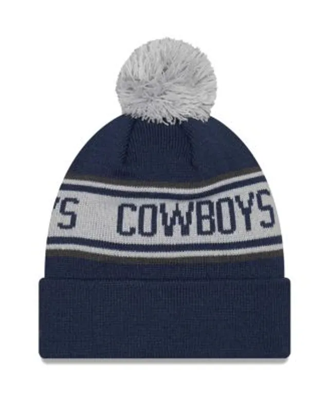 Lids Dallas Cowboys '47 Bering Cuffed Knit Hat with Pom - Navy