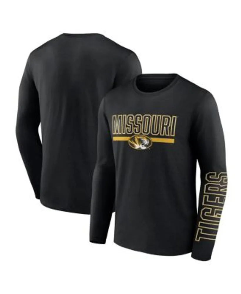 Men's Nike Gold/Black New Orleans Saints Throwback Raglan Long Sleeve T-Shirt Size: Small