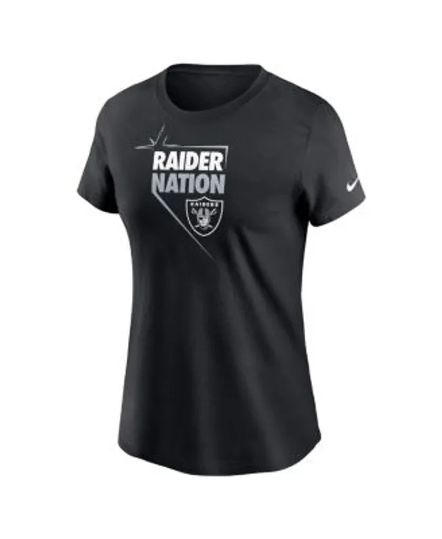 Las Vegas Raiders Nike Hometown Collection Black & Silver T-Shirt - Black