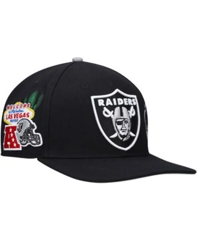 Las Vegas Raiders New Era Black/Gray City Arch 9FIFTY Snapback Hat