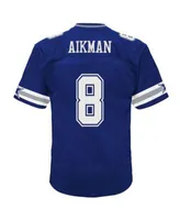 Mitchell & Ness Youth Boys Troy Aikman Navy Dallas Cowboys Retired