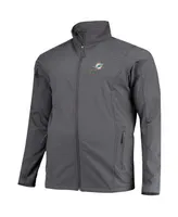 Lids Miami Dolphins Dunbrooke Big & Tall Alpha Full-Zip Hoodie Jacket -  Black/Gray