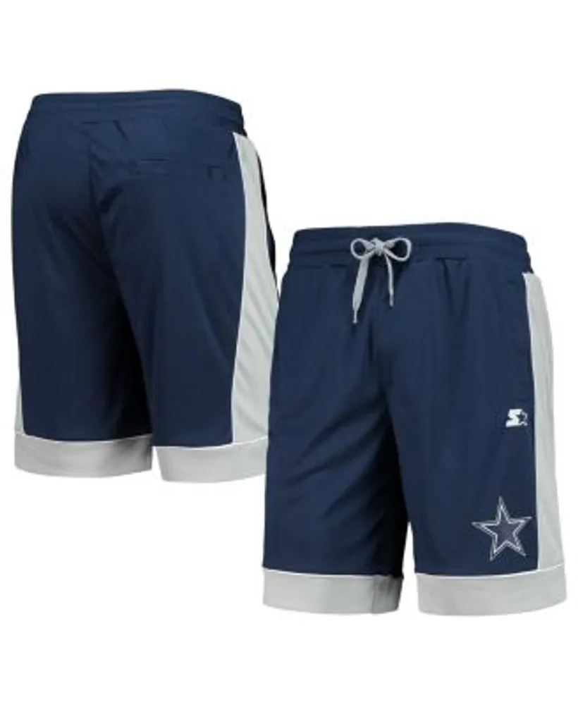 Men's Starter Blue/Gray Detroit Lions Fan Favorite Shorts