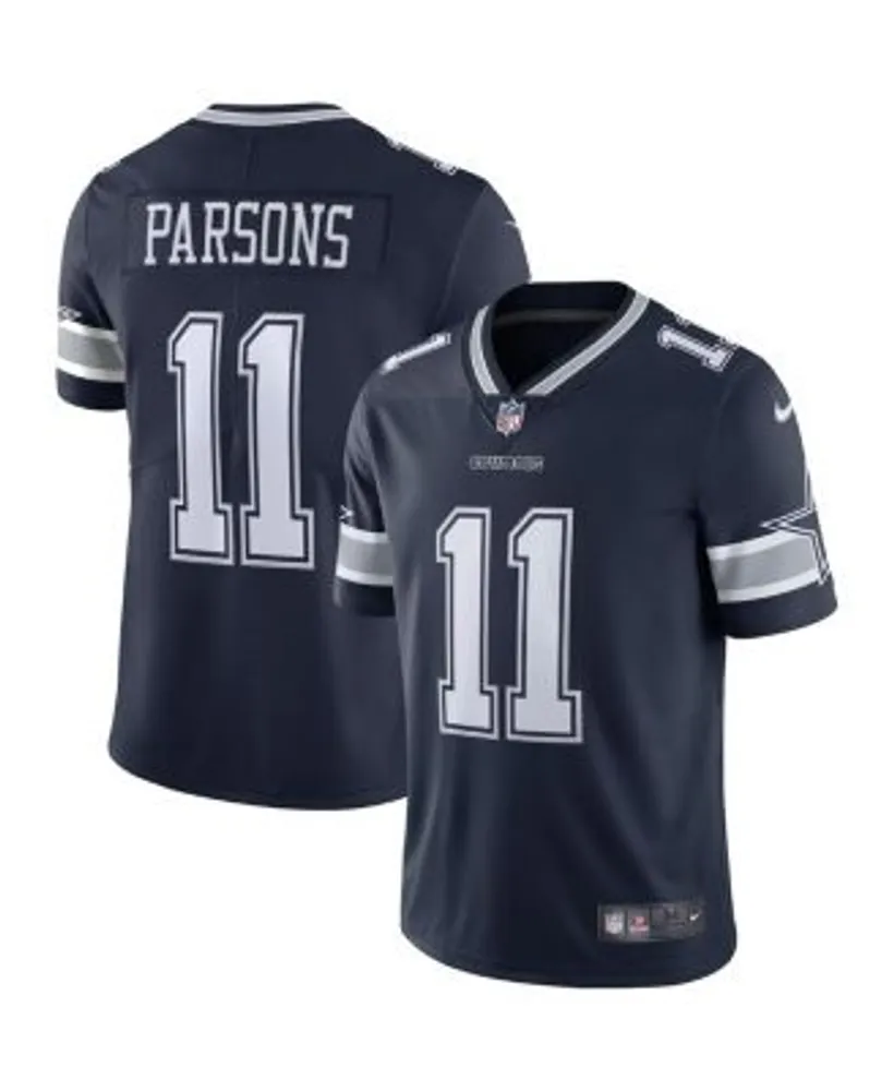 Men's Nike Micah Parsons White Dallas Cowboys Alternate 2 Vapor Limited  Jersey