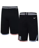 LA Clippers Nike 2022/23 City Edition Swingman Shorts - Black