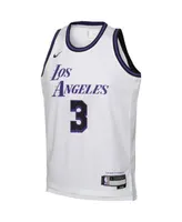 Men's Nike Anthony Davis Gold Los Angeles Lakers 2021/22 Diamond Swingman Jersey - Icon Edition Size: Small