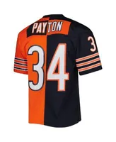 orange walter payton jersey