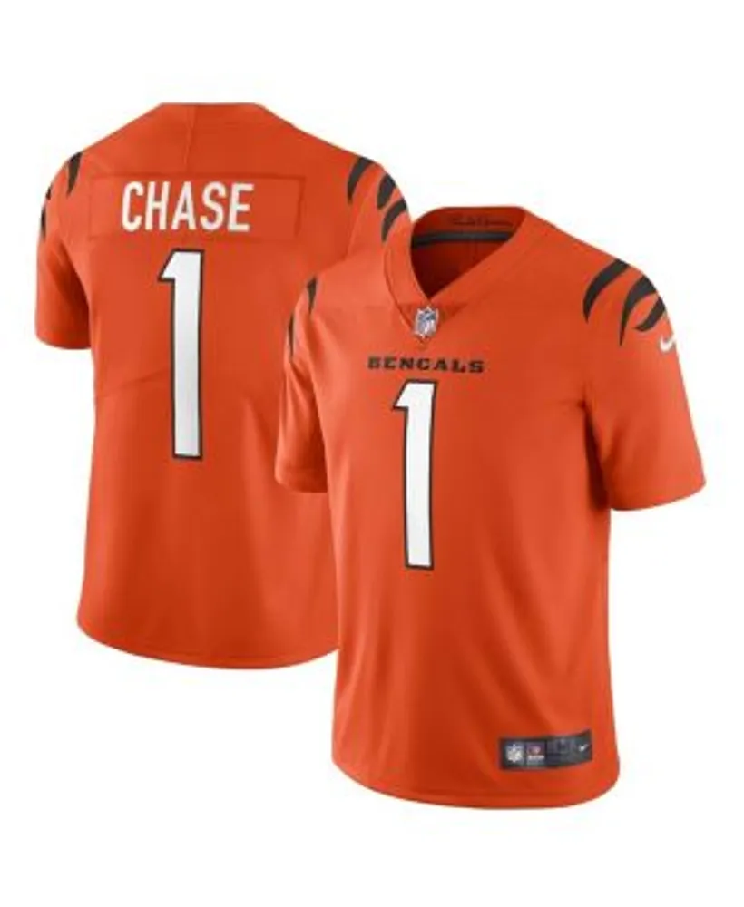 Nike Men's Ja'Marr Chase White Cincinnati Bengals Alternate Game Player  Jersey - Macy's