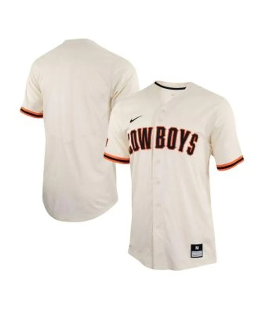 Nike Men's Oklahoma Sooners Crimson Dri-Fit Replica Baseball Jersey - M (Medium)