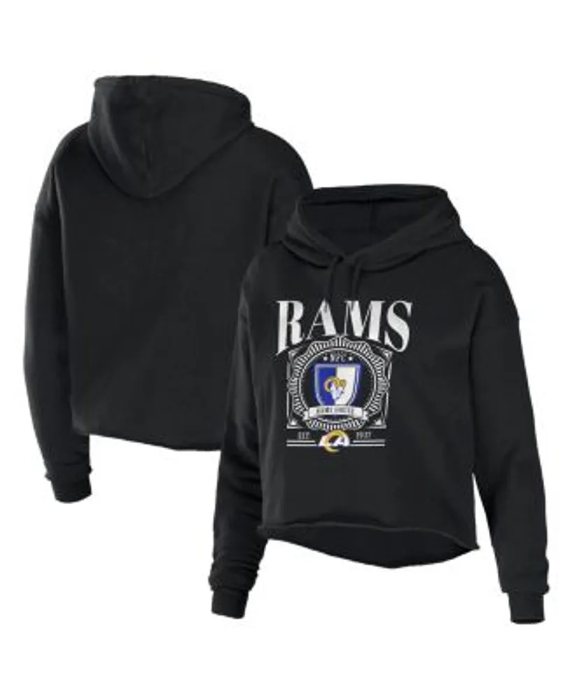 Black Graphic LA Rams Hoodie