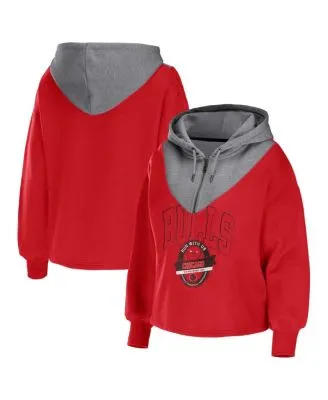 Women's G-III 4Her by Carl Banks Red New York Giants City Graphic Team Fleece Pullover Hoodie Size: Large