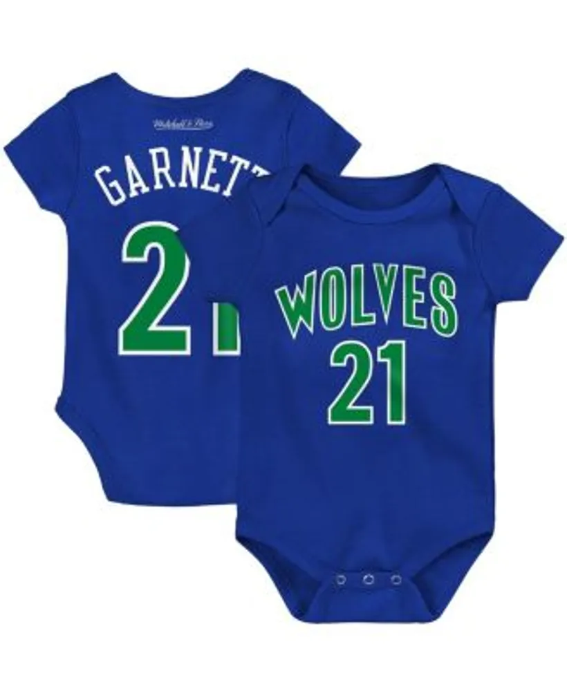 Men's Mitchell & Ness Kevin Garnett Blue Minnesota Timberwolves