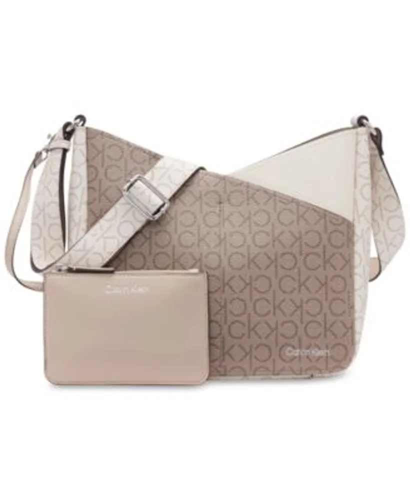 Calvin Klein Willow Signature Colorblocked Small Crossbody - Macy's