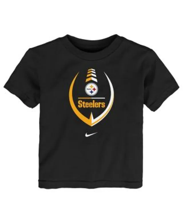 Mitchell & Ness Big Boys and Girls Troy Polamalu Black Pittsburgh Steelers  Caricature Graphic T-shirt - Macy's