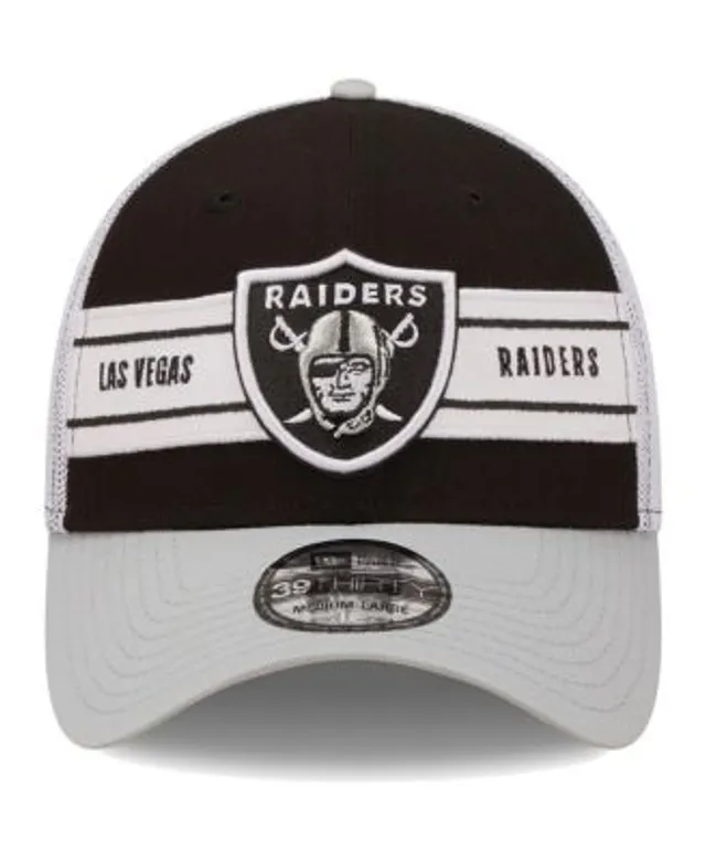 Men's Las Vegas Raiders New Era White Speed Visor