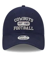 Women's New Era Navy Dallas Cowboys Formed 9TWENTY Adjustable Hat