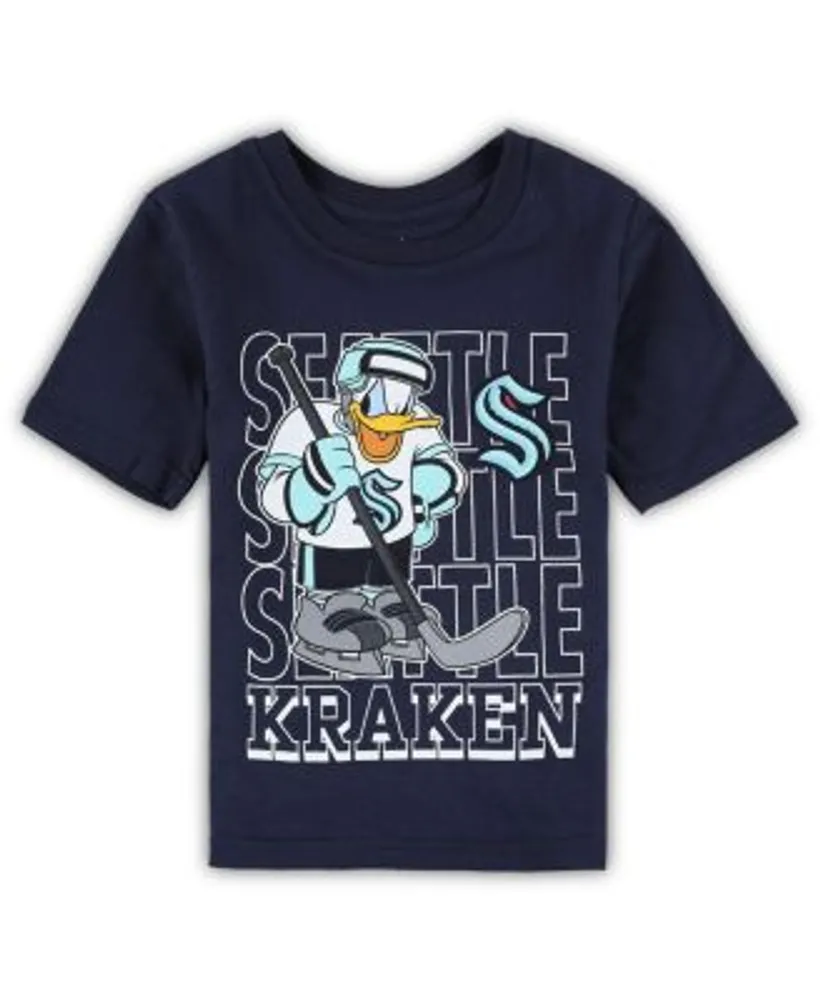 Outerstuff Youth Boys and Girls Deep Sea Blue Seattle Kraken