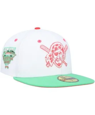 New Era Men's New Era White/Green Philadelphia Phillies 2008 World Series  Watermelon Lolli 59FIFTY Fitted Hat