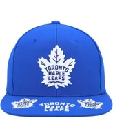 Mitchell & Ness Blue Toronto Maple Leafs Retro Lock Up Snapback Hat