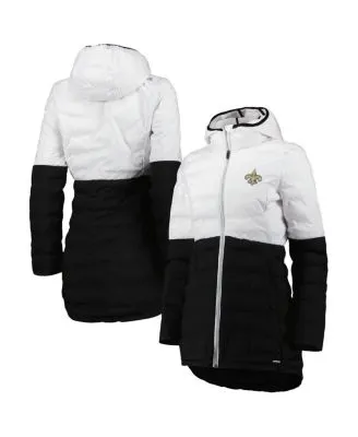 New Orleans Saints WEAR by Erin Andrews Women's Bomber Full-Zip Jacket -  Black