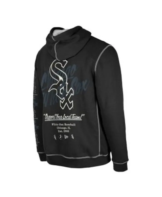 New Era Black Chicago White Sox Sleeveless Pullover Hoodie