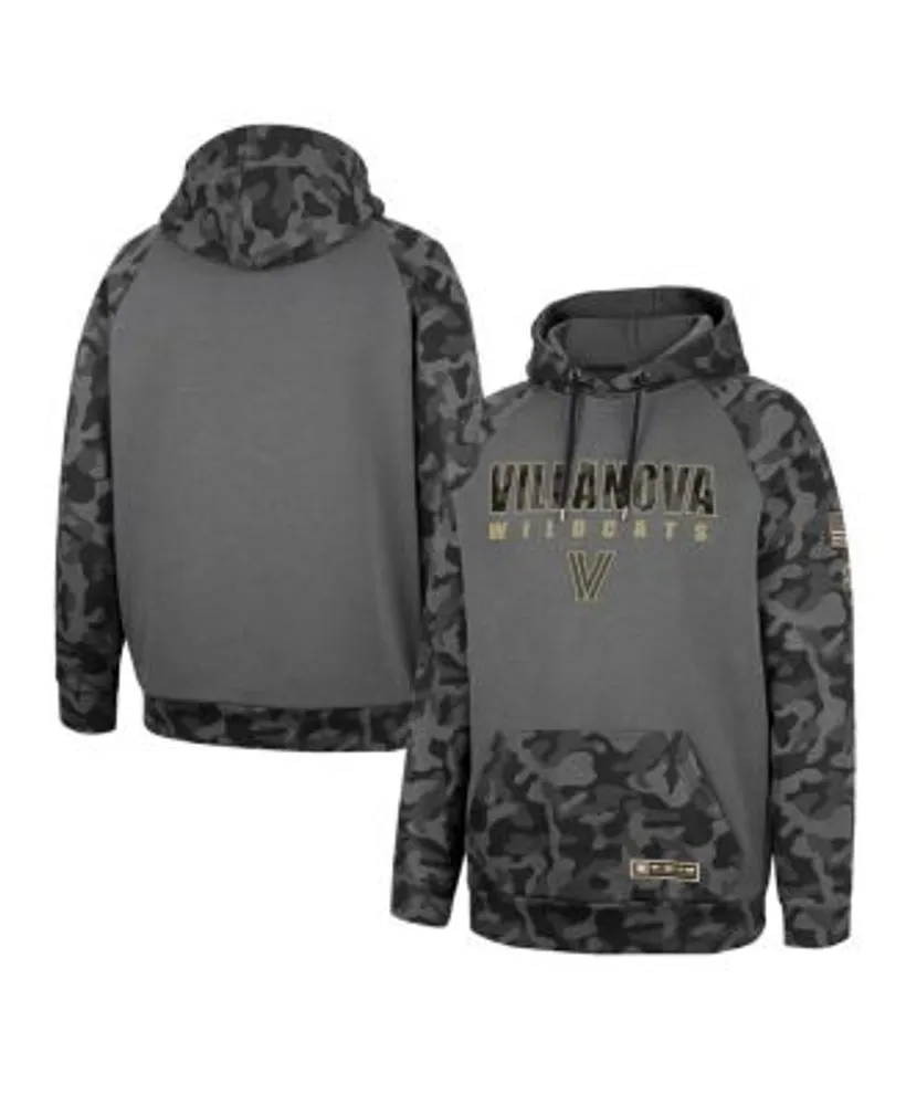 Men's Colosseum Charcoal Louisville Cardinals OHT Military Appreciation  Digi Camo Full-Zip Jacket