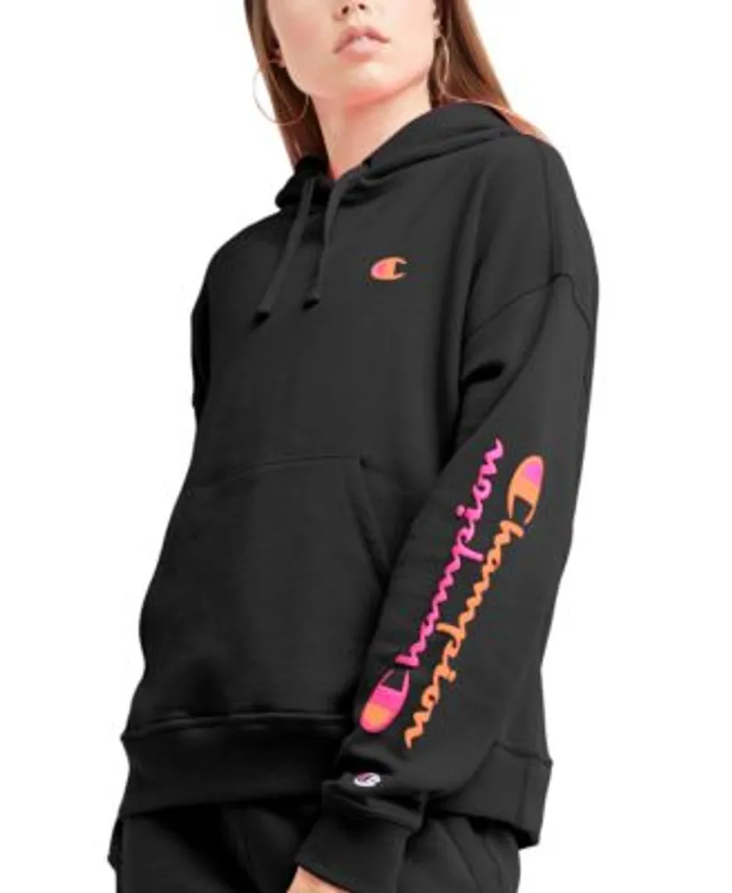 Champion Women's Powerblend Graphic-Print Hoodie | Dulles Town Center