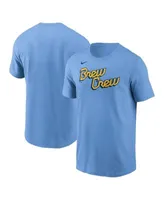 Lids Christian Yelich Milwaukee Brewers Nike Toddler 2022 City Connect Name  & Number T-Shirt - Powder Blue