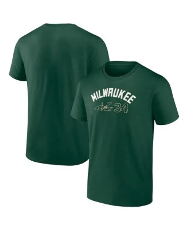 Youth Fanatics Branded Giannis Antetokounmpo Hunter Green/Black