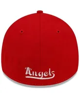 Men's New Era Red Los Angeles Angels 2022 City Connect 39THIRTY Flex Hat