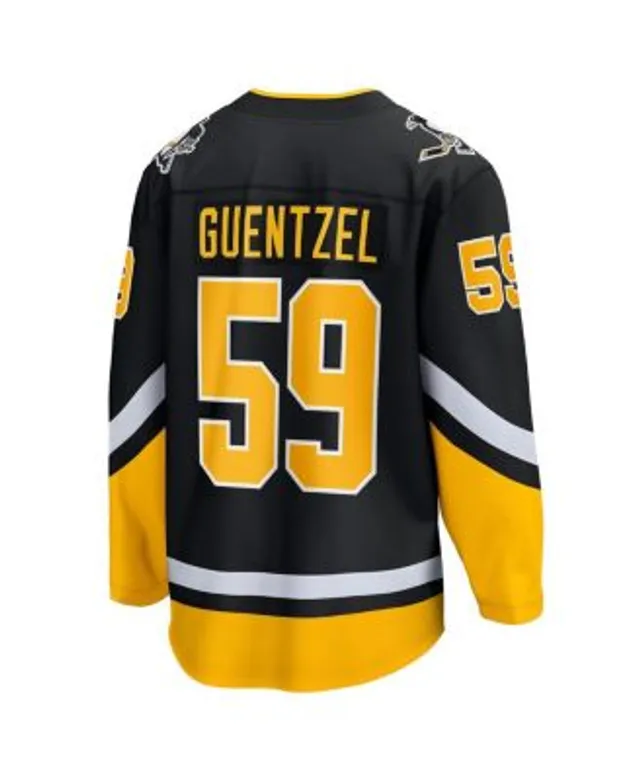 Men's Pittsburgh Penguins Jake Guentzel adidas Black Alternate Primegreen  Authentic Pro Player Jersey