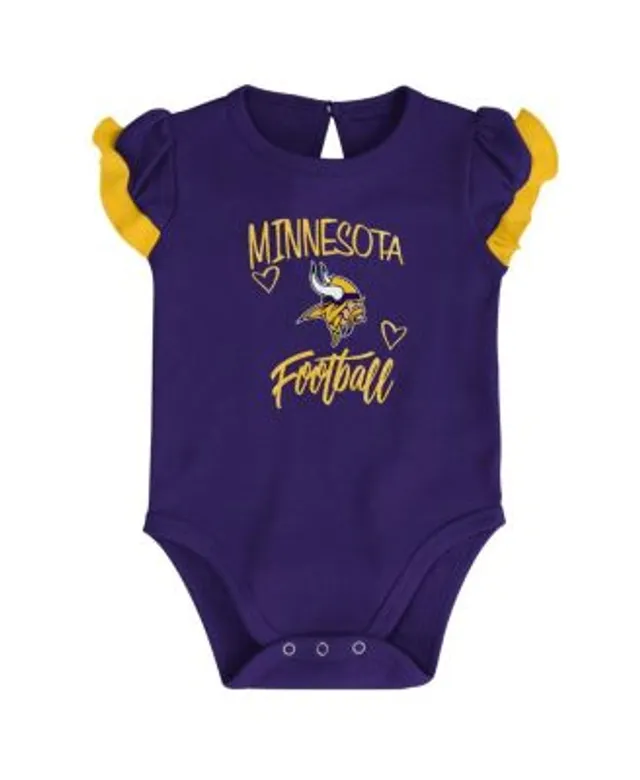 Lids Justin Jefferson Minnesota Vikings Infant Mainliner Player Name &  Number Bodysuit - Purple