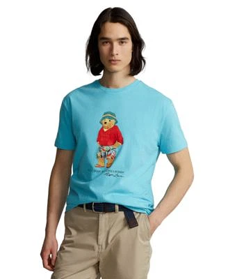 Men's Classic-Fit Polo Bear Jersey T-Shirt