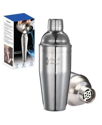 Zulay Cocktail Shaker Silver