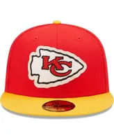 New Era Men's Khaki, Red Kansas City Chiefs Super Bowl Champions Patch  59FIFTY Fitted Hat