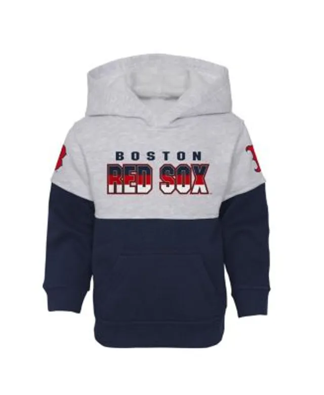 Outerstuff Youth Navy Boston Red Sox Team Primary Logo Pullover Hoodie