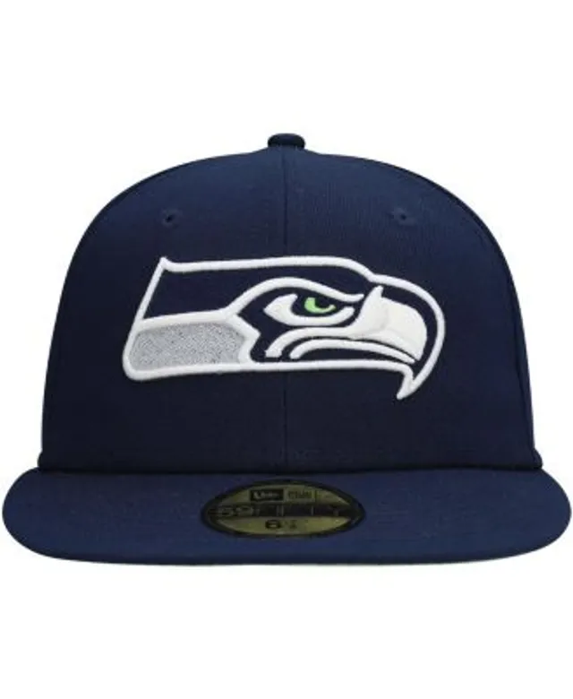 Men's New Era College Navy Seattle Seahawks Crown Super Bowl