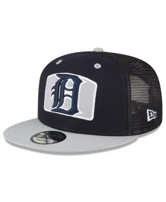 Detroit Tigers New Era Blackout Basic 59Fifty Fitted Hat - Black