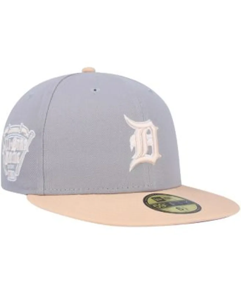 New Era Men's Gray, Peach Detroit Tigers 2005 MLB All-Star Game Purple  Undervisor 59FIFTY Fitted Hat