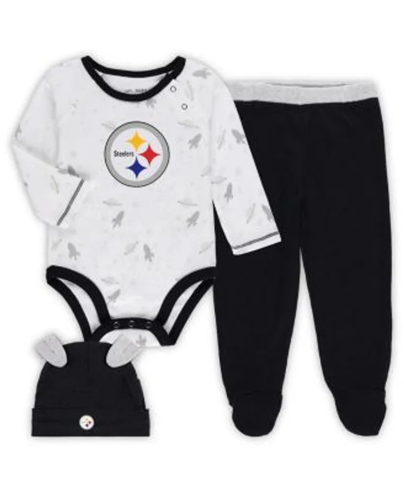 Lids Chicago Bears Dream Team Newborn & Infant Bodysuit, Pants Hat Set -  White/Navy