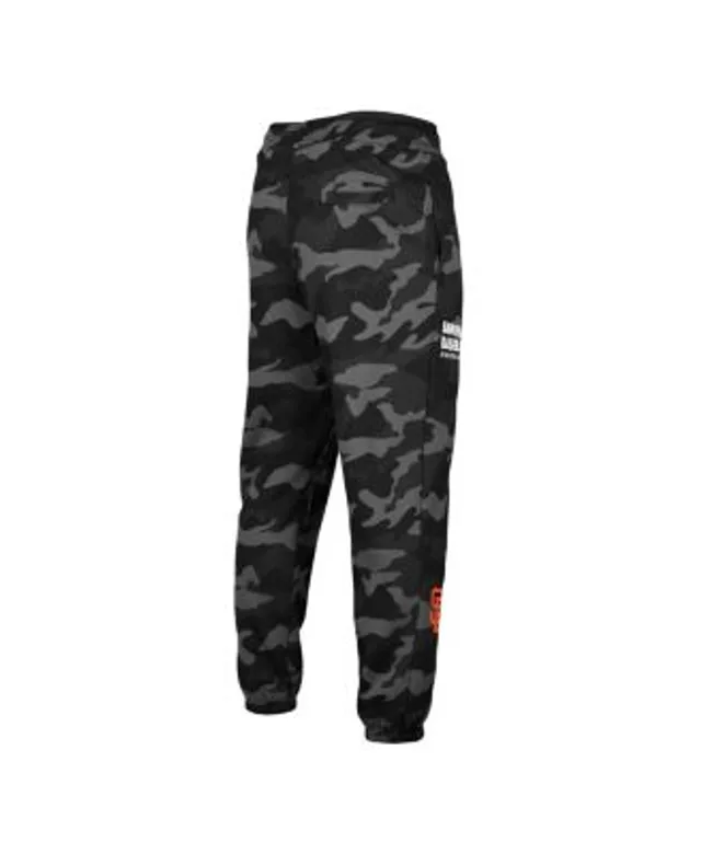 Men's FOCO Black San Francisco 49ers Camo Jogger Pants