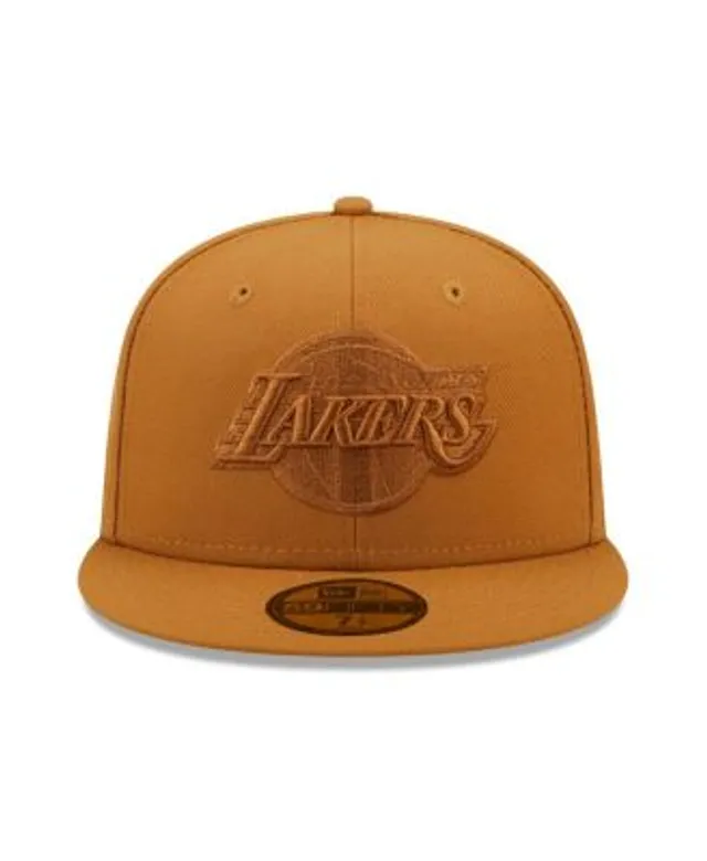 Men's New Era Lavender/Black Los Angeles Lakers Color Pack 59FIFTY Fitted  Hat