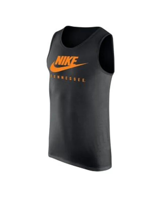 Men's Mitchell & Ness Peyton Manning Black/Tennessee Orange Tennessee Volunteers Sublimated Player Big & Tall Tank Top