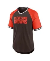 Men's Fanatics Branded Brown Cleveland Browns #1 Dad T-Shirt