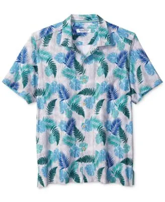 Lids Atlanta Braves Tommy Bahama Coast Luminescent Fronds IslandZone  Button-Up Camp Shirt - Blue