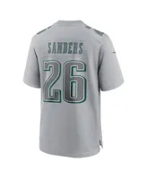 Youth Miles Sanders Black Philadelphia Eagles Replica Player Jersey